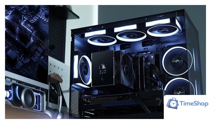 Кулер для процессора DeepCool AK500 G2 Digital NYX R-AK500G2-BKNNMN-GJD-1 - Изображение №12 — Интернет-магазин Time-Shop