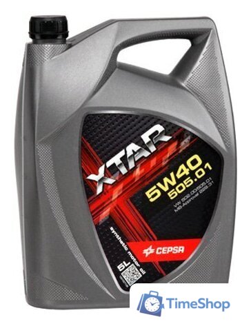 Моторное масло CEPSA XTAR 5W-40 505.01 5л - Изображение №1 — Интернет-магазин Time-Shop