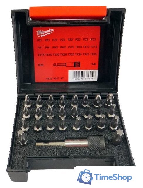 Набор бит Milwaukee 4932352747 (27 предметов) - Изображение №1 — Интернет-магазин Time-Shop
