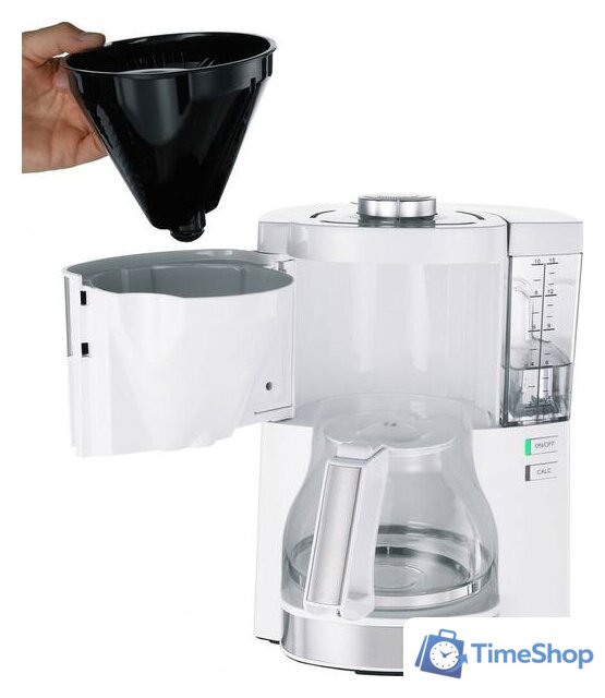 Капельная кофеварка Melitta Look Perfection (белый) - Изображение №3 — Интернет-магазин Time-Shop