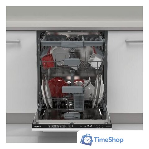 Встраиваемая посудомоечная машина Sharp QW-NI54I44DX-DE - Изображение №1 — Интернет-магазин Time-Shop