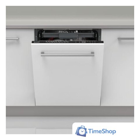 Встраиваемая посудомоечная машина Sharp QW-NI54I44DX-DE - Изображение №3 — Интернет-магазин Time-Shop