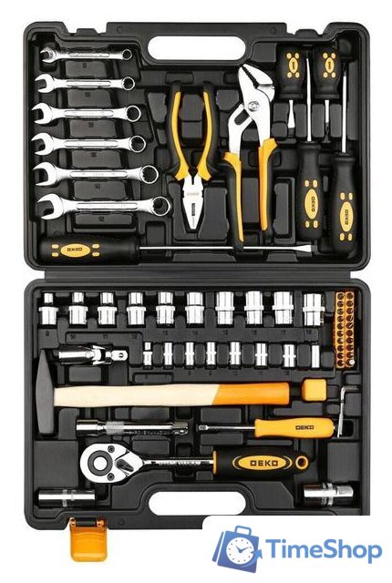 Универсальный набор инструментов Deko DKMT63 (63 предмета) - Изображение №3 — Интернет-магазин Time-Shop