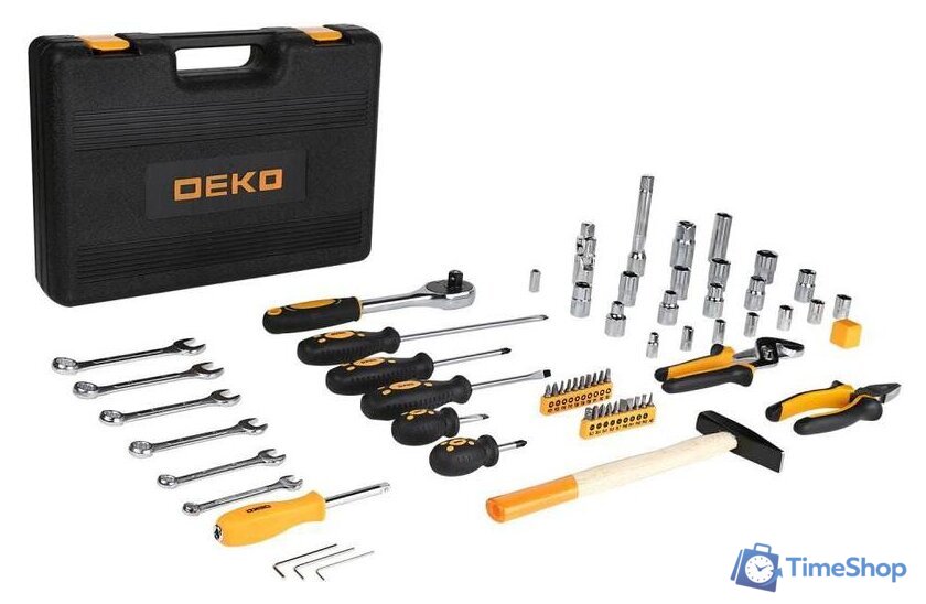 Универсальный набор инструментов Deko DKMT63 (63 предмета) - Изображение №5 — Интернет-магазин Time-Shop