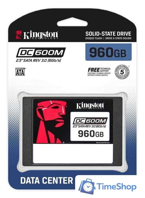 SSD Kingston DC600M 960GB SEDC600M/960G - Изображение №3 — Интернет-магазин Time-Shop