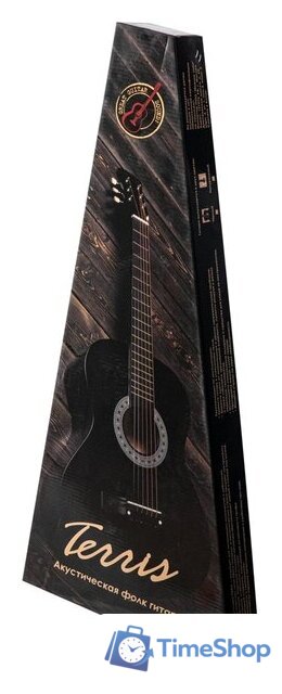 Акустическая гитара Terris TF-385A BK - Изображение №6 — Интернет-магазин Time-Shop