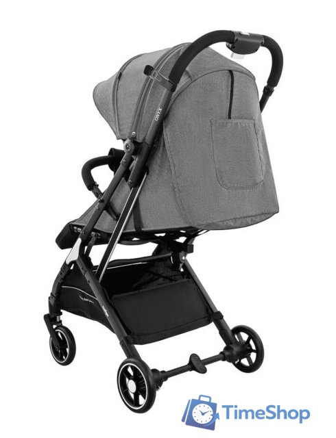 Коляска прогулочная «книга» Indigo Onyx (серый) - Изображение №15 — Интернет-магазин Time-Shop
