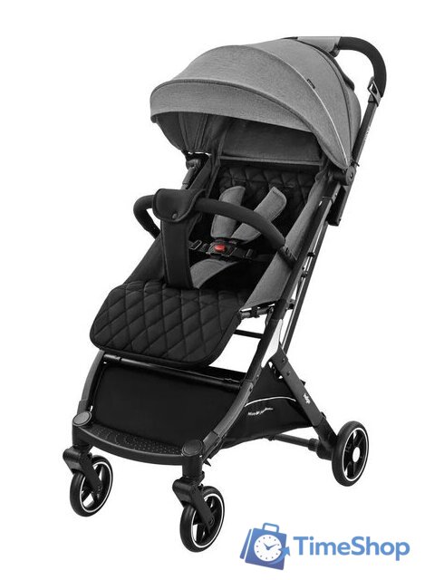 Коляска прогулочная «книга» Indigo Onyx (серый) - Изображение №16 — Интернет-магазин Time-Shop