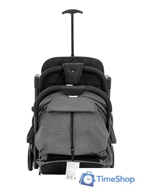 Коляска прогулочная «книга» Indigo Onyx (серый) - Изображение №14 — Интернет-магазин Time-Shop