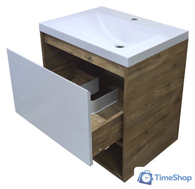  Эстет Тумба с умывальником Monaco Wood ФР-00010681 - Изображение №3 — Интернет-магазин Time-Shop