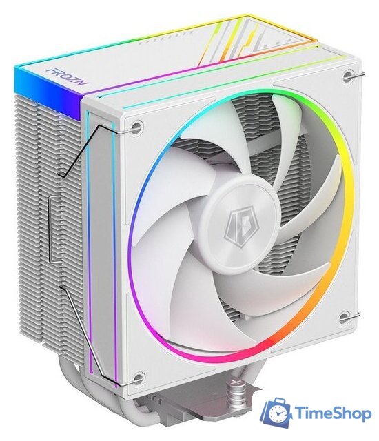 Кулер для процессора ID-Cooling Frozn A410 ARGB White - Изображение №2 — Интернет-магазин Time-Shop