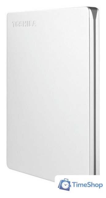 Внешний накопитель Toshiba Canvio Slim HDTD310ES3DA 1TB (серебристый) - Изображение №2 — Интернет-магазин Time-Shop