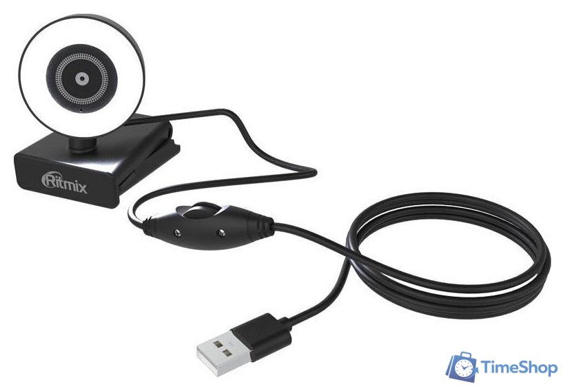 Веб-камера Ritmix RVC-250 - Изображение №3 — Интернет-магазин Time-Shop
