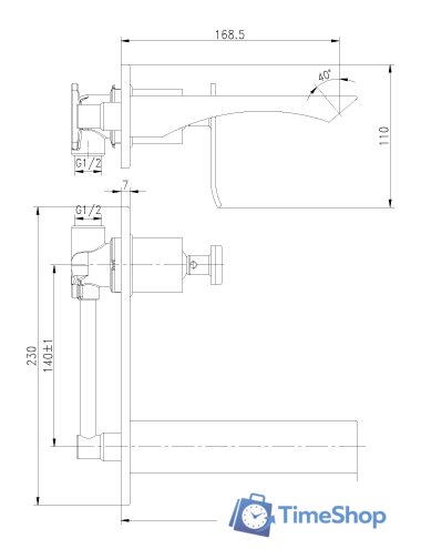 Смеситель Lemark Contest LM5826CW - Изображение №2 — Интернет-магазин Time-Shop