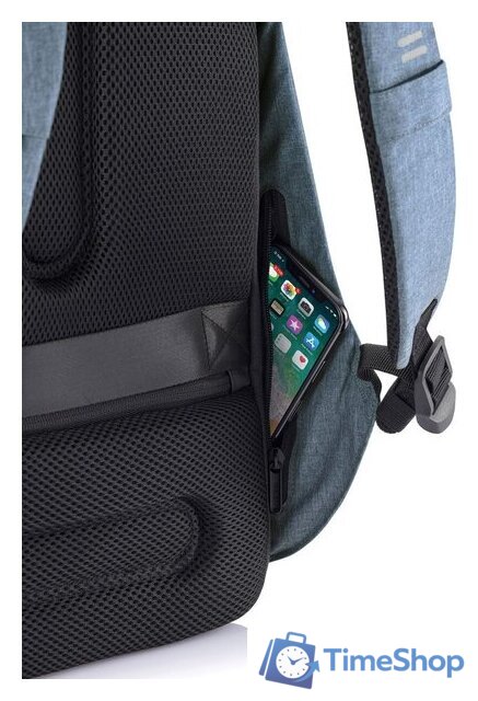 Городской рюкзак XD Design Bobby Hero Regular (голубой) - Изображение №14 — Интернет-магазин Time-Shop