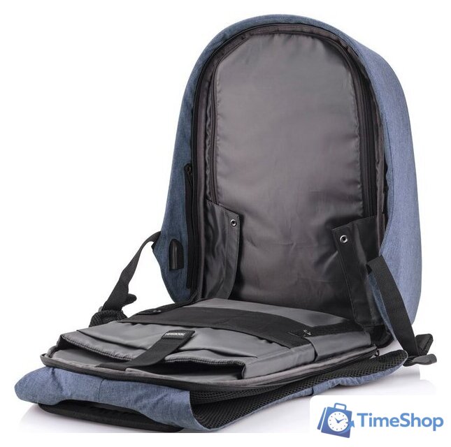 Городской рюкзак XD Design Bobby Hero Regular (голубой) - Изображение №9 — Интернет-магазин Time-Shop