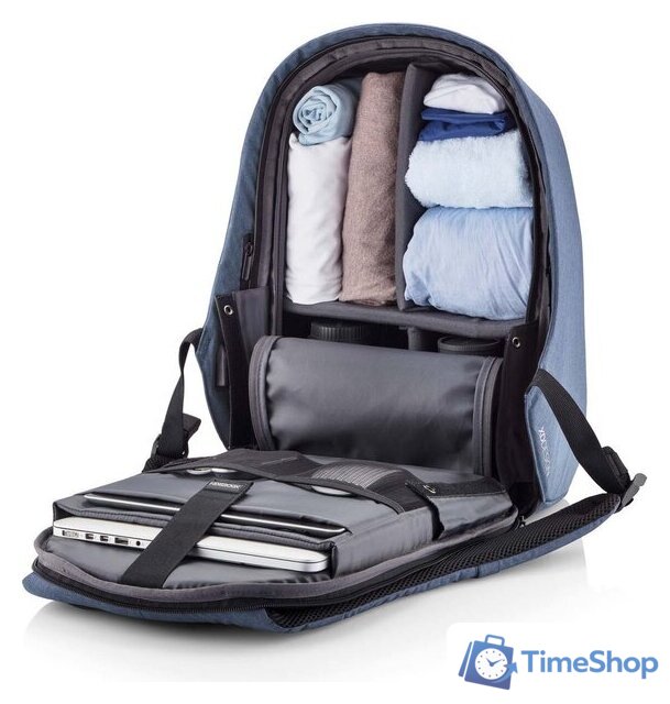 Городской рюкзак XD Design Bobby Hero Regular (голубой) - Изображение №19 — Интернет-магазин Time-Shop