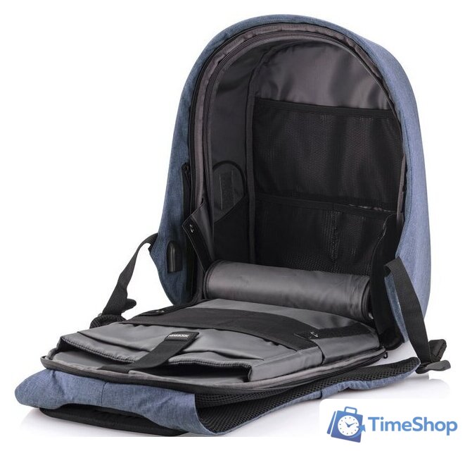 Городской рюкзак XD Design Bobby Hero Regular (голубой) - Изображение №10 — Интернет-магазин Time-Shop