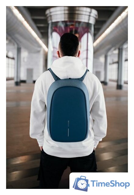 Городской рюкзак XD Design Bobby Hero Regular (голубой) - Изображение №29 — Интернет-магазин Time-Shop