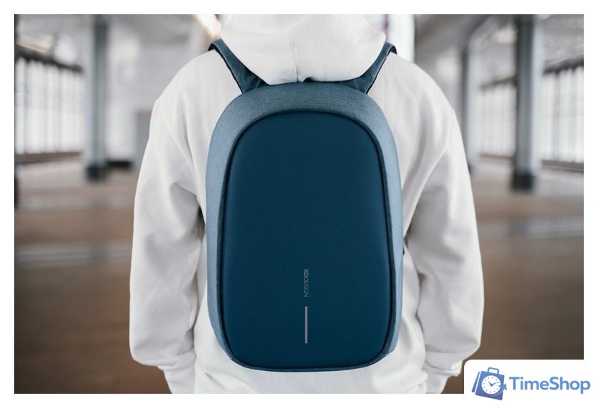 Городской рюкзак XD Design Bobby Hero Regular (голубой) - Изображение №28 — Интернет-магазин Time-Shop