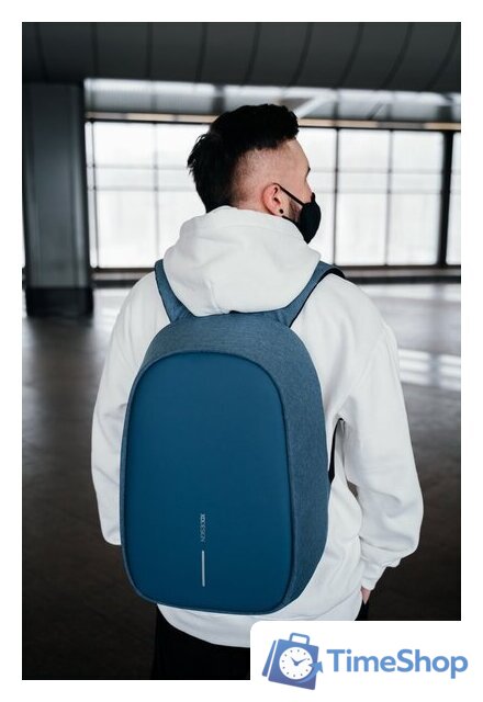 Городской рюкзак XD Design Bobby Hero Regular (голубой) - Изображение №25 — Интернет-магазин Time-Shop