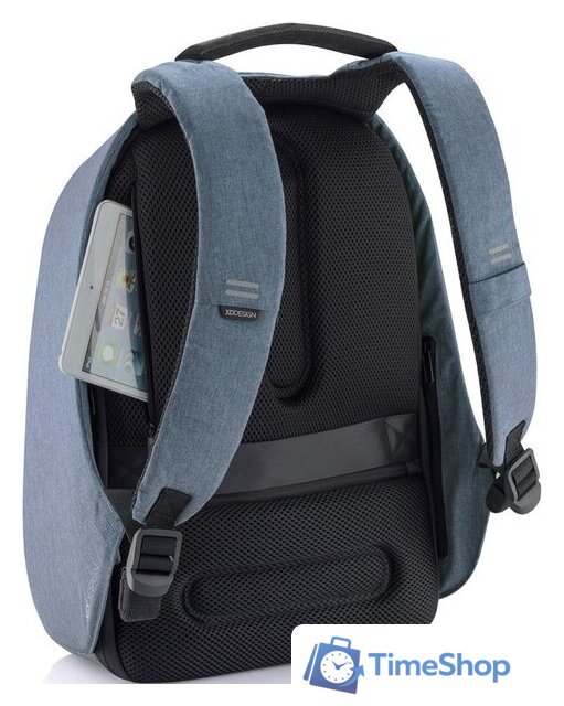Городской рюкзак XD Design Bobby Hero Regular (голубой) - Изображение №6 — Интернет-магазин Time-Shop