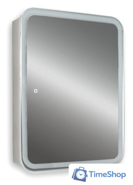  Doratiz Шкаф с зеркалом Doratiz Аква Плюс 60 2711.937 (белый,с подсветкой) - Изображение №3 — Интернет-магазин Time-Shop
