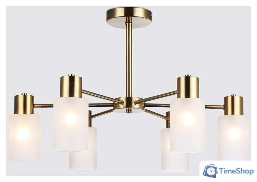 Подвесная люстра Ambrella light TR9581/6 BS (латунь) - Изображение №1 — Интернет-магазин Time-Shop