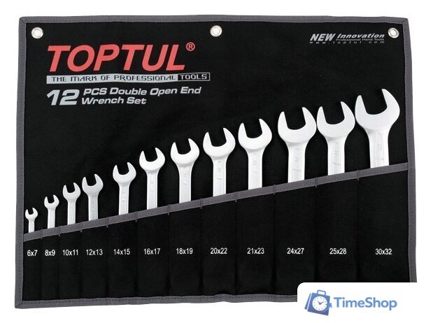 Набор ключей Toptul GPAJ1202 12 предметов - Изображение №1 — Интернет-магазин Time-Shop