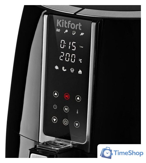 Аэрогриль (аэрофритюрница) Kitfort KT-2227 - Изображение №3 — Интернет-магазин Time-Shop