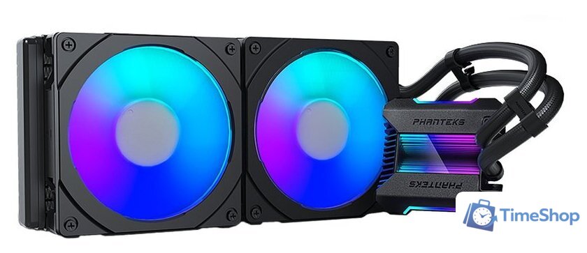 Система жидкостного охлаждения для процессора Phanteks Glacier One 280MPH PH-GO280MPH_DBK01 - Изображение №1 — Интернет-магазин Time-Shop