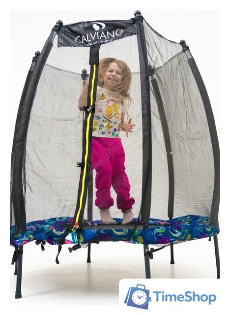Батут Calviano Master Smile Elastic Band 140 см - 4.5ft (на резинках) - Изображение №6 — Интернет-магазин Time-Shop
