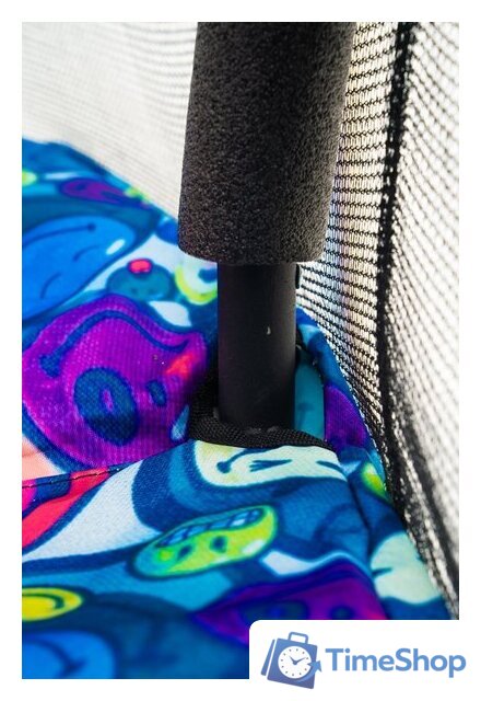 Батут Calviano Master Smile Elastic Band 140 см - 4.5ft (на резинках) - Изображение №4 — Интернет-магазин Time-Shop