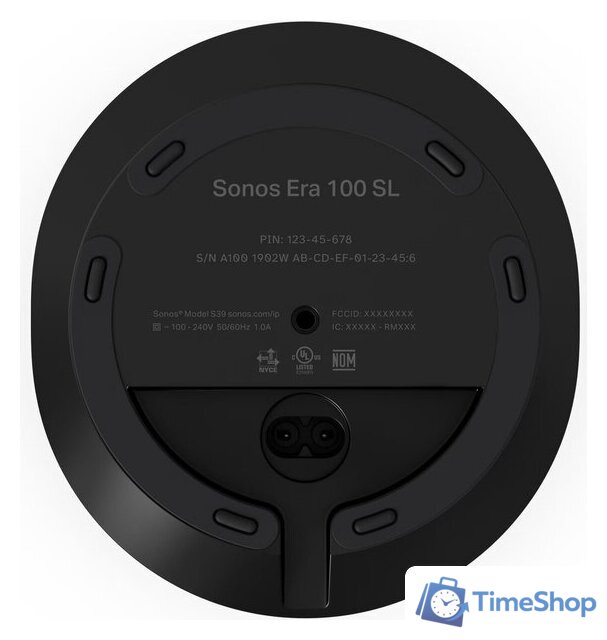 Беспроводная аудиосистема Sonos Era 100 SL (черный) - Изображение №3 — Интернет-магазин Time-Shop