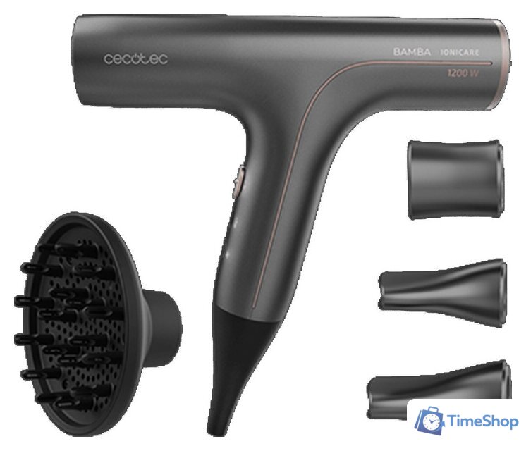 Фен Cecotec Bamba IoniCare 6000 RockStar Soft Pro 04297 - Изображение №1 — Интернет-магазин Time-Shop