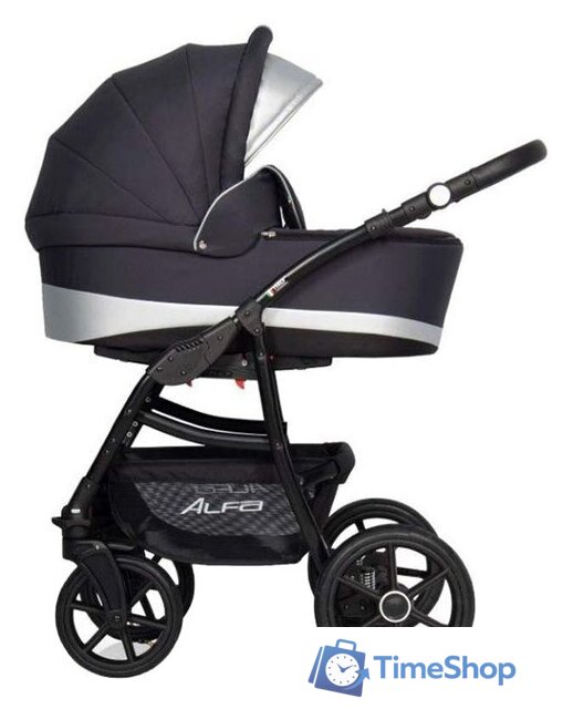 Универсальная коляска Riko Basic Alfa Ecco (2 в 1, 01) - Изображение №1 — Интернет-магазин Time-Shop