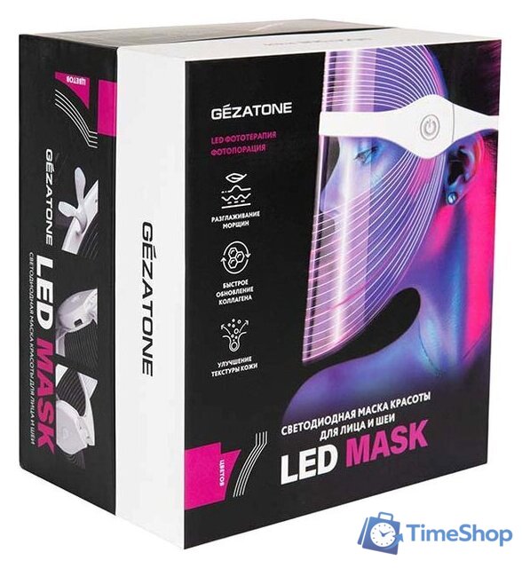 Маска для омоложения лица Gezatone m1030 - Изображение №7 — Интернет-магазин Time-Shop