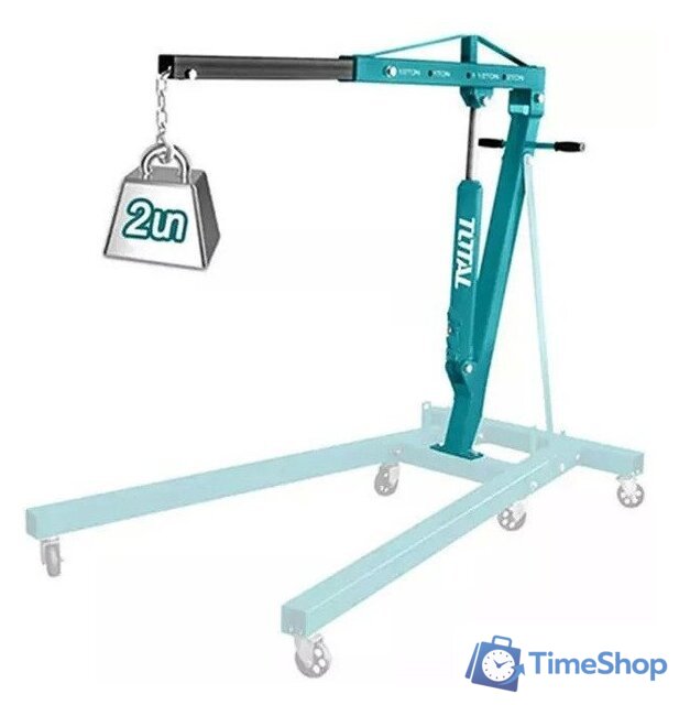 Кран гидравлический Total THT11021-2 (без опорной платформы) - Изображение №1 — Интернет-магазин Time-Shop