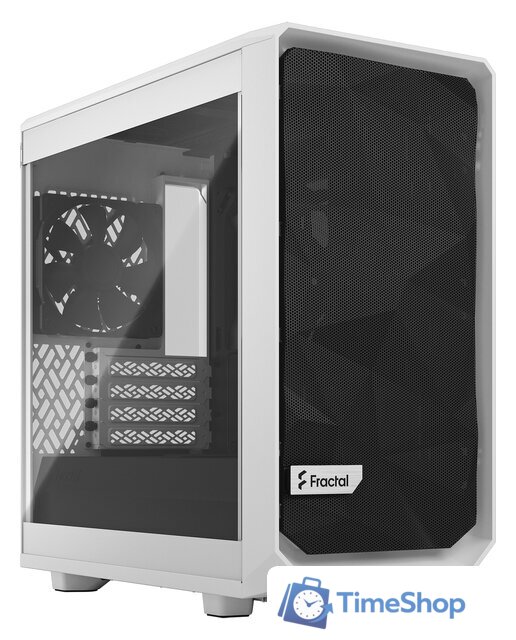 Корпус Fractal Design Meshify 2 Mini White TG clear tint FD-C-MES2M-02 - Изображение №1 — Интернет-магазин Time-Shop