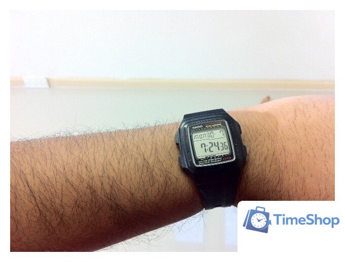 Наручные часы Casio F-201WA-1A - Изображение №5 — Интернет-магазин Time-Shop