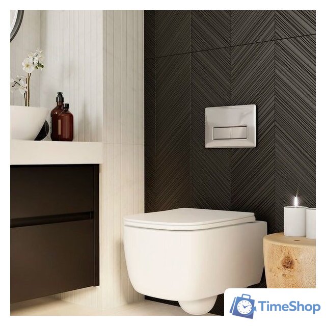 Панель смыва IDDIS Unifix UNI41CHi77 (хром) - Изображение №2 — Интернет-магазин Time-Shop