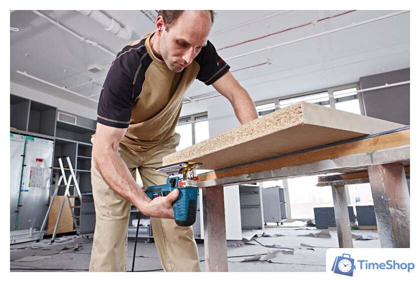 Электролобзик Bosch GST 160 CE (0601517000) - Изображение №2 — Интернет-магазин Time-Shop