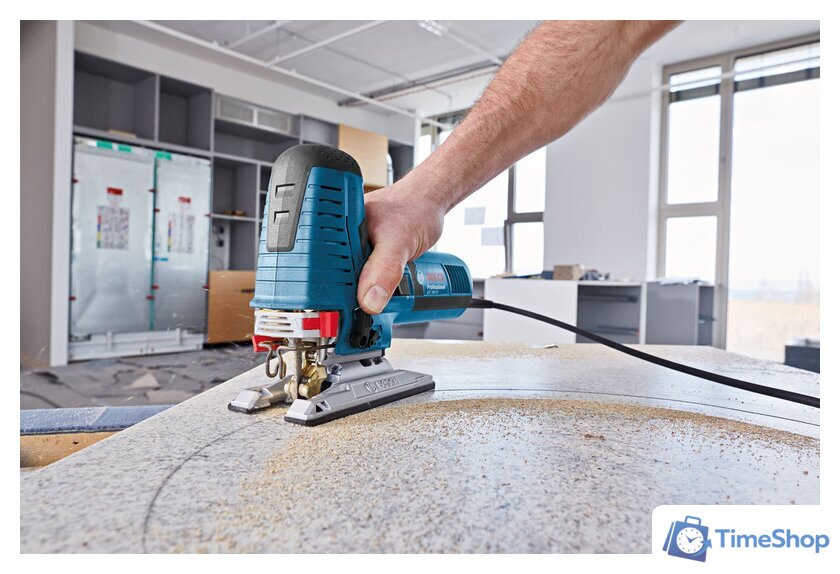 Электролобзик Bosch GST 160 CE (0601517000) - Изображение №7 — Интернет-магазин Time-Shop