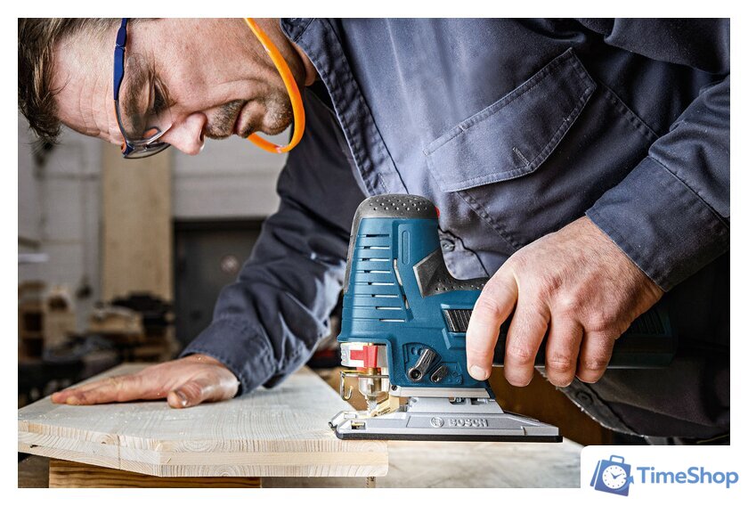 Электролобзик Bosch GST 160 CE (0601517000) - Изображение №4 — Интернет-магазин Time-Shop