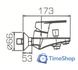 Смеситель Bravat Line F65299C-1 - Изображение №3 — Интернет-магазин Time-Shop