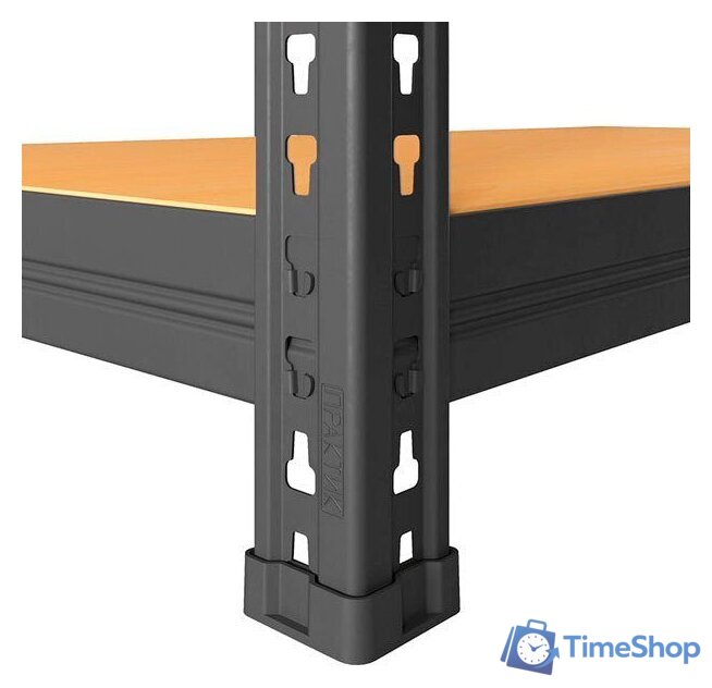 Стеллаж Практик SBL 180KD/120x40/5 (RAL 7016 муар) - Изображение №2 — Интернет-магазин Time-Shop