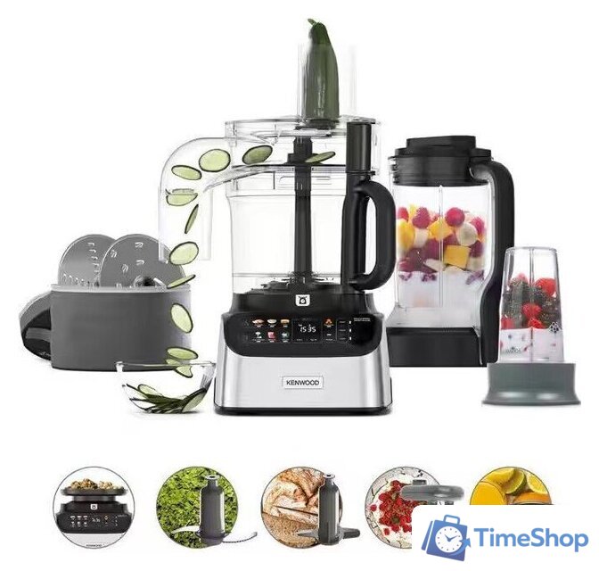 Кухонный комбайн Kenwood MultiPro OneTouch Food Processor and Blender FDM73.850SS - Изображение №1 — Интернет-магазин Time-Shop