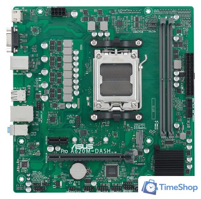 Материнская плата ASUS Pro A620M-DASH-CSM - Изображение №1 — Интернет-магазин Time-Shop