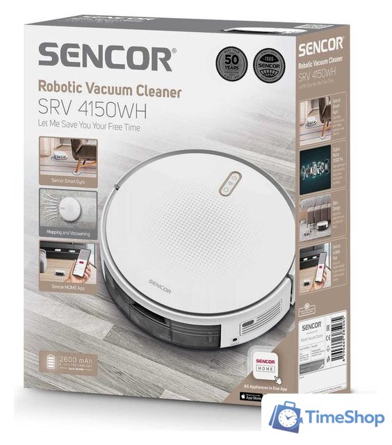 Робот-пылесос Concept SRV 4150WH - Изображение №15 — Интернет-магазин Time-Shop