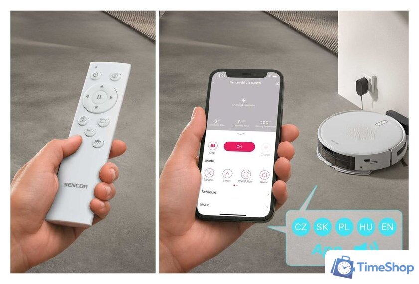 Робот-пылесос Concept SRV 4150WH - Изображение №11 — Интернет-магазин Time-Shop